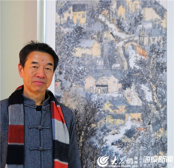 春树万山沈耕水墨小品展暨镜头下的滨州画家沈耕首发式在滨州举行