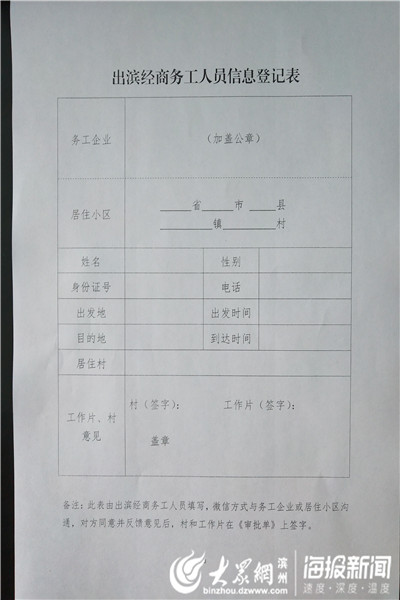 人口信息登记表_应聘人员信息登记表模板(3)